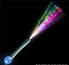 15" MAGIC BALL FIBER OPTIC WAND LLB toy-wand kids