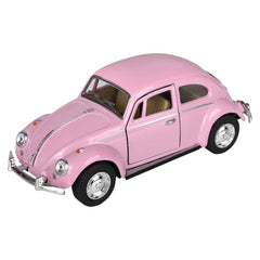 5" Diecast Pull Back 1967 VW Classic Beetel-Pastel Colors