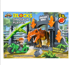 59pc DINOSAUR BLOCK SET XL LLB kids toys