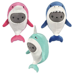 14" Dressed Seals Plush