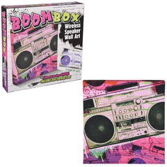 12" Boombox Wall Art Wireless Speaker - LLB Toys