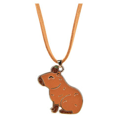 16" Capybara Necklace