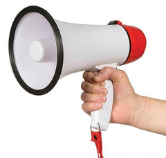 BATTERY OPERATED MEGAPHONE LLB kids toys