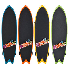 Surf Skateboard With Nylon Carrier (35 X 9.5") LLB kids toys