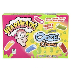 WARHEADS OOZE CHEWS THEATER BOX 12 PC/CASE LLB Candy