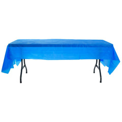 BLUE TABLE CLOTH 54" x 108" LLB kids toys