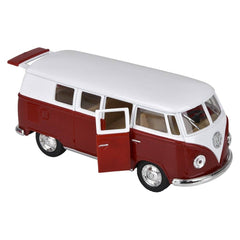 5" Diecast Pull Back 1962 VW Bus