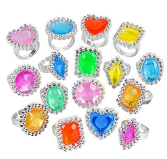 JEWEL RING PLASTIC 1" LLB kids toys