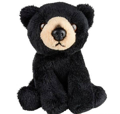 5" BUTTERSOFT SMALL WORLD BLACK BEAR LLB Plush Toys