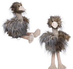 13" LONG HAIR EMU LLB Plush Toys