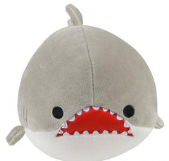 8" PUFFERS GREAT WHITE SHARK LLB Plush Toys