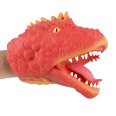 Stretchy Dragon Hand Puppet 6" LLB kids toys