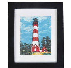 8"X10" LIGHTHOUSE FRAMED ART LLB kids toys