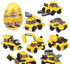 3" BUILDING BLOCK CONSTRUCTION TRUCK LLB Car Toys