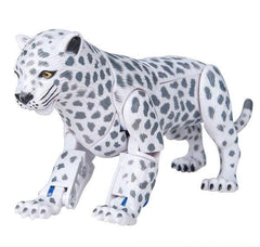 5" SNOW LEOPARD ROBOT ACTION FIGURE LLB kids toys