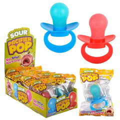 Flix Sour Pacifier Pop 12ct LLB Stationary