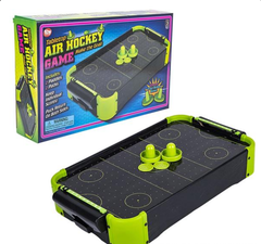 NEON TABLETOP AIR HOCKEY GAME 20"x12.25" LLB kids toys