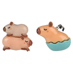 Capybara Plastic Rings 1"