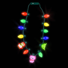 Light-Up Christmas Sea Life Necklace 20" LLB Light-up Toys