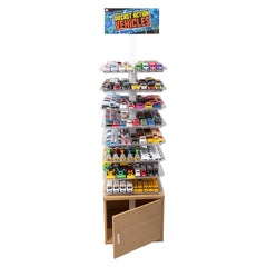 DISPLAY STAND AND VEHICLE BUNDLE LLB Car Toys