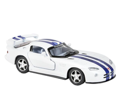 5" DIE-CAST PULL BACK DODGE VIPER GTS-R LLB Car Toys