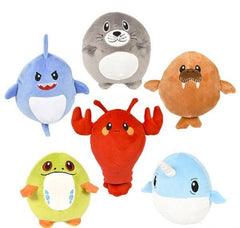 6" EGGAMALS AQUATIC LLB Plush Toys