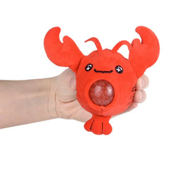 3" Lobster Squeezy Bead plush LLB Plush Toys