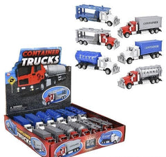 6" DIE-CAST CONTAINER TRUCKS LLB Car Toys