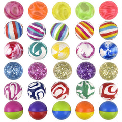 1"(27mm) Hi-Bounce Balls Assortment-Carded LLB kids toys