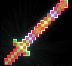 24" LIGHT-UP CHRISTMAS PIXEL SWORD LLB Light-up Toys