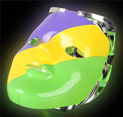 8" LIGHT-UP MARDI GRAS DOUBLE MASK LLB Light-up Toys