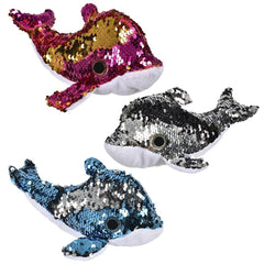 8" SEQUIN DOLPHIN LLB kids toys