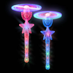 14" Light-Up Star Spinner Windmill Wand - LLB Plush