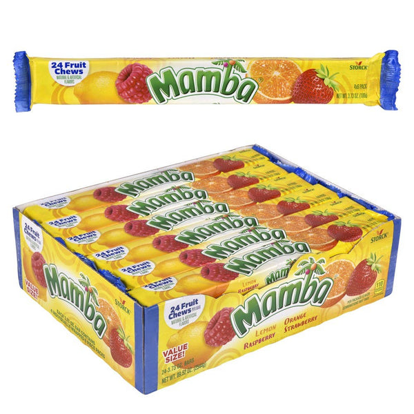 Mamba Fruit Chews 48ct LLB Candy