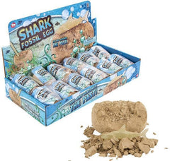 3" SHARK FOSSIL EGG LLB kids toys