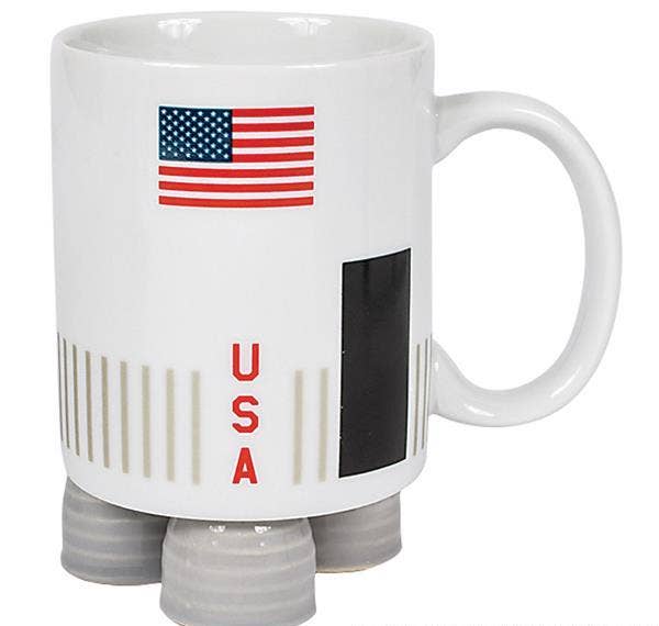 11oz PORCELAIN ROCKET FUEL MUG LLB kids toys