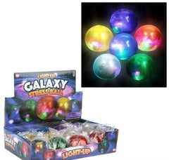 2.5" LIGHT-UP GALAXY SQUEEZE BALL LLB Light-up Toys