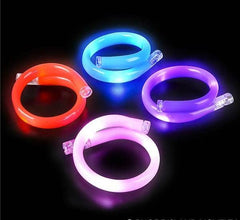 8" LED FLASHING TUBE BRACELETS