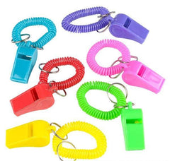 2" SPIRAL WHISTLES LLB kids toys