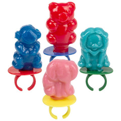 Teddy Pop & Friends Ring Pop 24ct- LLB Candy