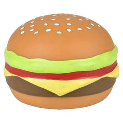 3.25" SQUISH AND STRETCH HAMBURGER LLB Squishy Toys