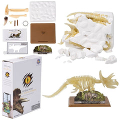 Augmented  Triceratops Dinosaur Dig Figure - LLB Toys