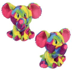 11" Rainbow Elephant Plush