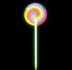 GLOW STICK LOLLIPOP 10" LLB kids toys