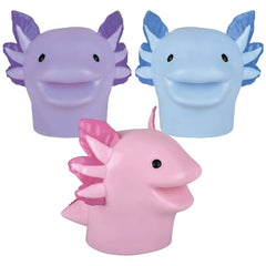 Stretchy Axolotl Hand Puppet 6" LLB Kids Toys