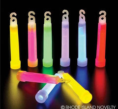 50 PC 4" GLOW STICK ASSORTMENT LLB kids toys