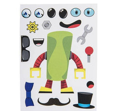 ROBOT CHARACTER STICKER SET LLB Sticker