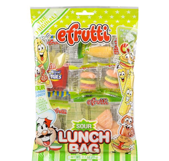 GUMMI SOUR LUNCH 2.7oz  - LLB Candy