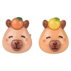 Capybara Plastic Rings 1"