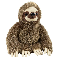 11.5" SLOTH BROWN LLB Plush Toys